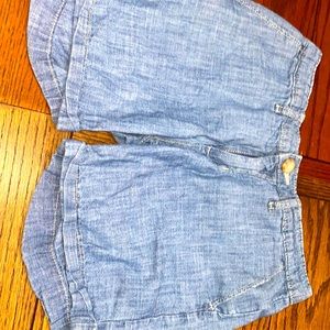 Gap kids size 14 denim shorts